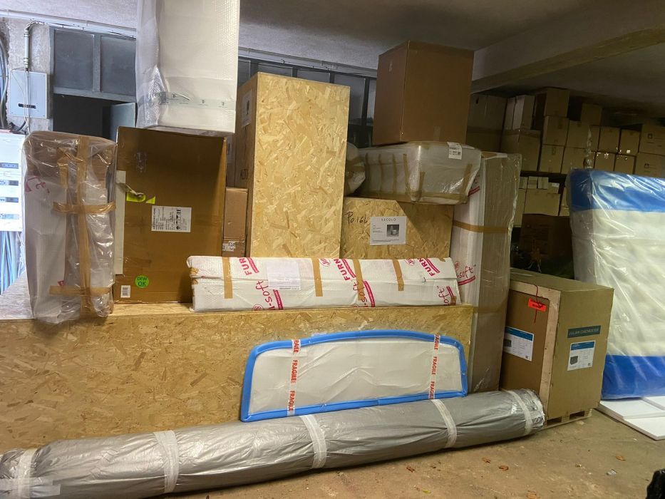 Reception Au Depots Pour Facilité Livraison